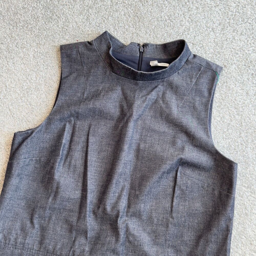 / Halogen Mock Neck Shift Dress Tweed Skirt Fall Winter OOTD US Large - Picture 3 of 5